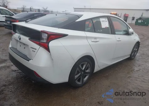 2019 Toyota Prius Xle z USA, uszkodzony, nr VIN JTDKARFU2K3094288